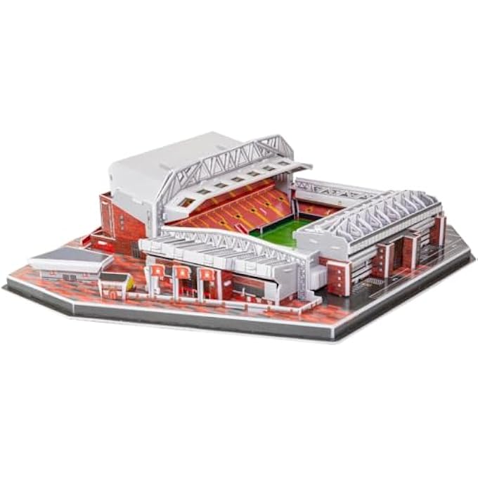 3D STADIUM PUZZLE LIVERPOOL ANFIELD STADIUM GRAND UNIQUE & COLLECTIBLE MODEL ASSEMBLY BUILDING KIT FOR KIDS & ADULTS 113PCS - Image 2